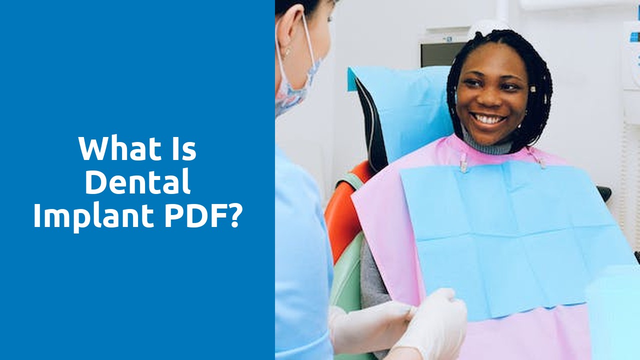 What is dental implant PDF?