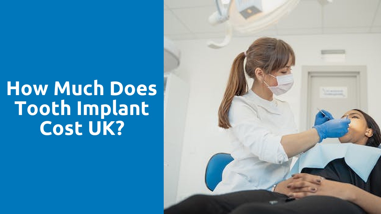 How much does tooth implant cost UK?
